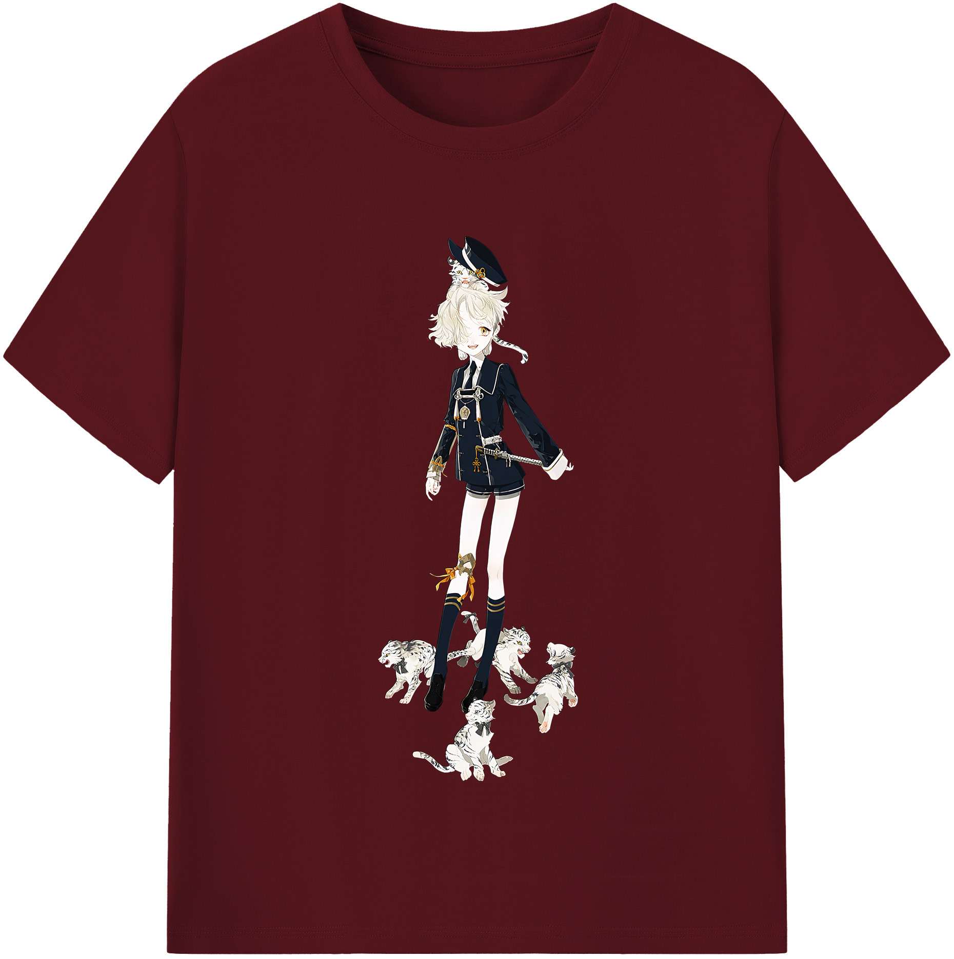 （画像用） 刀剣乱舞 Touken Ranbu 綿100％半袖Tシャツ（フロントプリント）